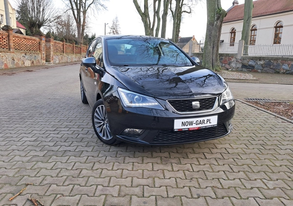 Seat Ibiza cena 36900 przebieg: 144074, rok produkcji 2016 z Sławno małe 172